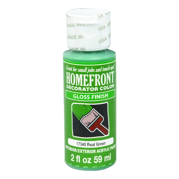 Homefront Gloss Real Green Hobby Paint 2 oz 17340 Zoro